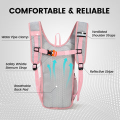 Nepest 1.5L water bladder with wide opening for easy refill and cleaning