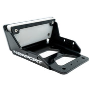 Newport Vessels front view of mount showing sturdy aluminum frame, durable support