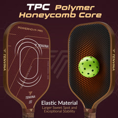 NHYHN honeycomb core cross-section displaying 16mm construction for consistent feel