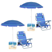 Nice C front view of two-pack chairs showing compact portability and bright canopy