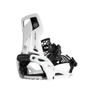 Nidecker OG Supermatic front view showing clean white design and secure fit