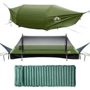 Night Cat front packaging showing full hammock combo and included pad for easy overview benefit