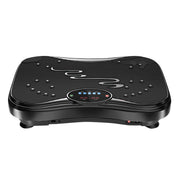 nimto front view of vibration plate showing stable surface and wide footprint benefit stability