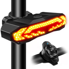 NineLeaf taillight front view showing LEDs and compact housing for clearer rear visibility