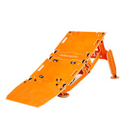 Ninja MTB Mach 1 front view showing ramp shape and launch smoothness