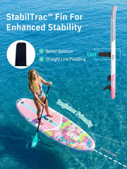 niphean full accessory set laid out for immediate paddling convenience
