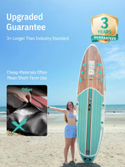 niphean board inflated side profile demonstrating stability and streamlined shape