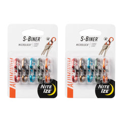 Nite Ize S-Biner front view showing compact design and secure clip benefits