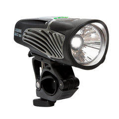 NiteRider Lumina Max front view showing lens and strong beam for visibility
