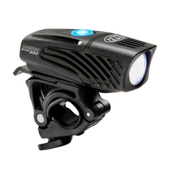 NiteRider Lumina Micro 950 front view showing bright lens and compact body for strong visibility