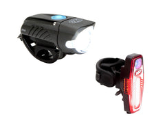 NiteRider Swift 300 front view showing compact light and beam benefit