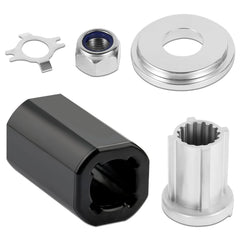 NIULPFZTK front assembly shot showing complete hub kit for easy replacement