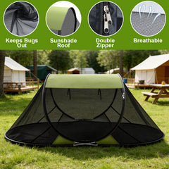 NNG Oxford cloth base detail demonstrating durability and ground protection