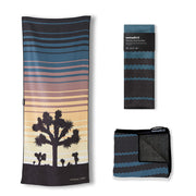 Nomadix towel front view with Joshua Tree print showing vibrant, travel-ready design