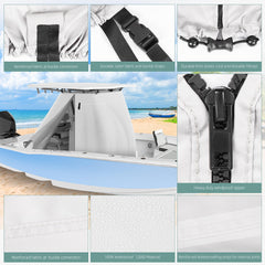 NOOKAT heavy-duty zipper and sealed seam detail providing waterproofing