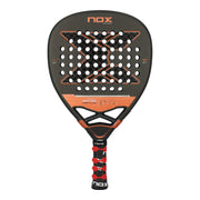 NOX AT10 front view showing logo and aggressive diamond shape for power