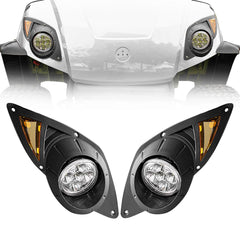 Nuojinsi front assembly showing clean fit and improved visibility for Yamaha G29