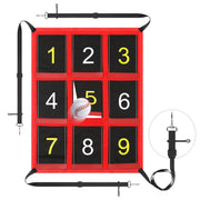 NVAAV front view full panel shows numbered strike grid for precise practice