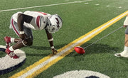 NW Athletics snapper stick front view showing compact profile and portability benefit
