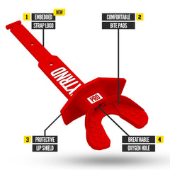 NXT NXTRND close-up of permanent strap tether demonstrating reliable attachment