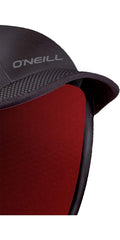 O'NEILL Psycho visor and adjustable cinch close-up, enabling customized seal