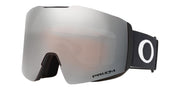 Oakley Fall Line L front view showing matte black frame and wide lens for improved vision