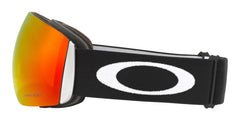 Oakley Flight Deck lens close-up highlighting Prizm Torch Iridium contrast-enhancing optics