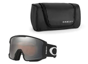 Oakley Line Miner front view showing wide peripheral lens and clear sightlines