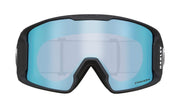 Oakley Line Miner front view showing full field of vision and sleek matte finish