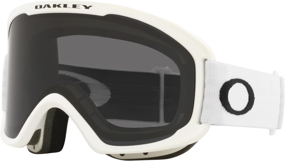 Oakley O Frame 2.0 PRO M matte white front view showing clean design and secure fit
