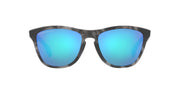 Oakley front view matte black tortoise showing style and versatile look