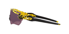 Oakley sunglasses side profile on head demonstrating secure fit and stability