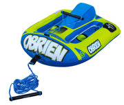 O'Brien front view of trainer showing friendly shape and easy boarding benefit