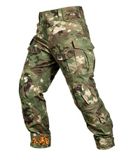 OCANXUE front view of tactical pants showing fit and pockets for organization