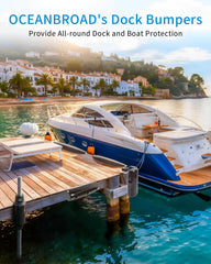 OCEANBROAD stainless steel screws and washers included for corrosion resistance