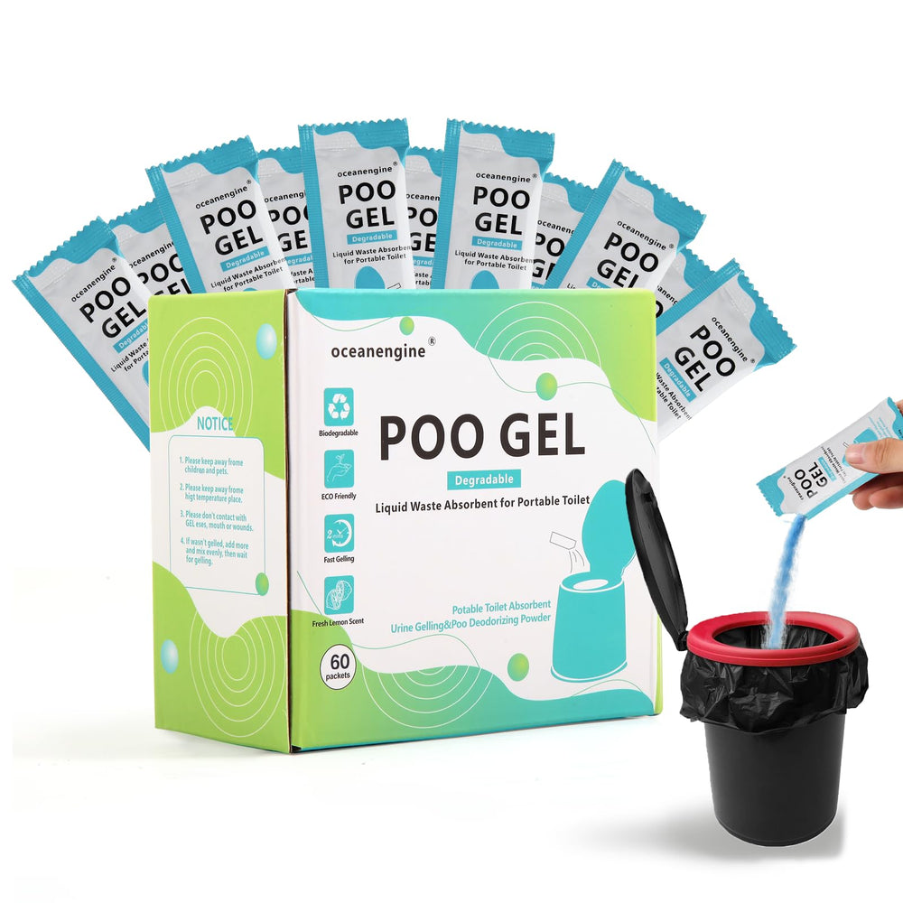 oceanengine front packaging showing 60 sachets and benefits