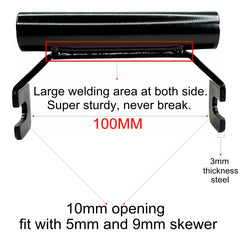 ODIER welded feet close-up highlighting durable build and alignment