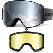 Odoland front view showing frameless lens and wide field of vision benefit