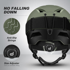 Odoland goggles venting detail highlighting reduced fogging performance
