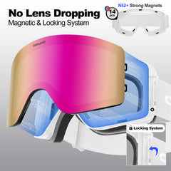 Odoland OTG fit demonstrating glasses worn under goggles for comfort