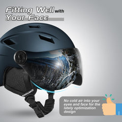 Odoland side profile highlighting 14 vents for improved airflow and comfort