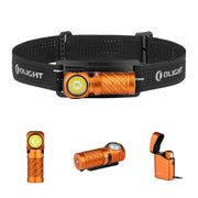 OLIGHT Perun 3 Mini front view showing compact design and strong output