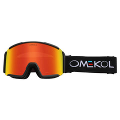 OMEKOL foam padding close-up showing triple-layer comfort and wind seal
