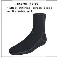 OMGear socks worn while snorkeling demonstrating grip and fin compatibility