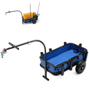ONECHOI front view assembled cart showing capacity and structure benefit