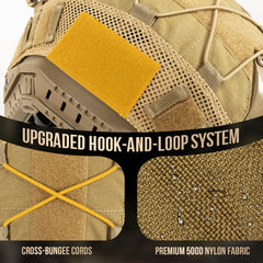 OneTigris detail of cross-bungee attachment for secure retention