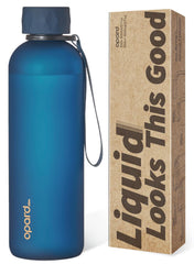 Opard Slim Pro front view showing sleek midnight blue bottle and secure cap benefit