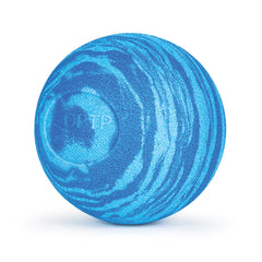 OPTP PRO Soft Release Ball front view showing blue foam and size, comfortable release