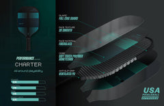 Orca Paddle Co. polymer honeycomb core detail for lightweight responsiveness