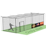 ORIENGEAR front view of full 35x10x10 net showcasing containment benefit